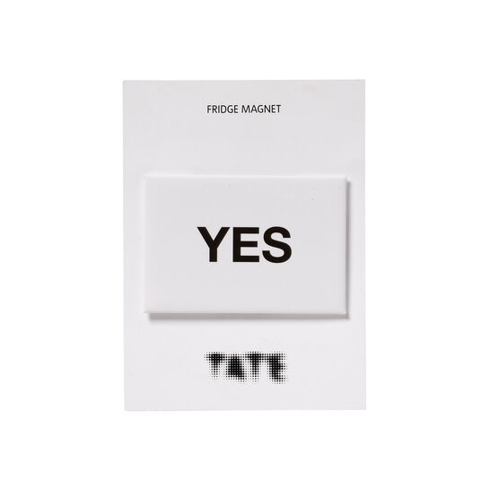 Yoko Ono YES magnet